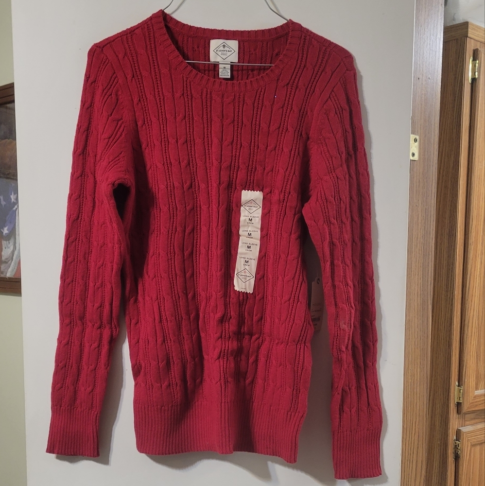 Red sweater